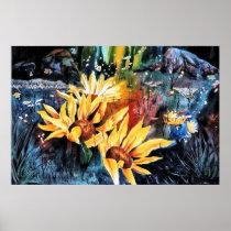 Focus on Balsam Root Poster