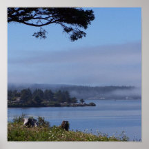Fog Over The Bay Posters