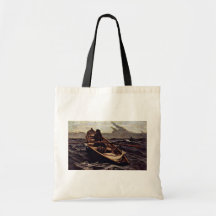 Fog Warning (The Fog Warning) By Homer Winslow Canvas Bag