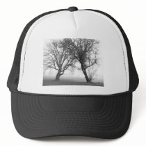 Foggy Trees Black & White