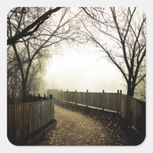 Foggy Waterfront 01 Stickers