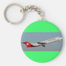 fokker 100 key chains