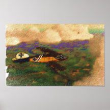 Fokker Evening Print