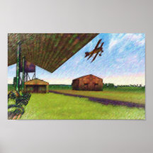 Fokker Flyby Poster