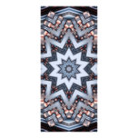 Folded Angles Mandala Rack Card
