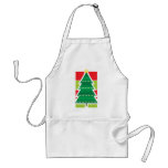 Folded Christmas Tree aprons
