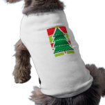 Folded Christmas Tree pet clothing