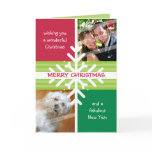 FOLDED GREETING CARD :: snowflake dissection 1