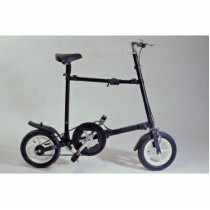 Folding bicycle acrylic cut out