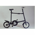 Folding bicycle photo sculptures