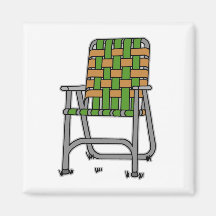 Folding Lawn Chair Magnet
