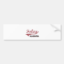 Foley Alabama City Classic Bumper Sticker