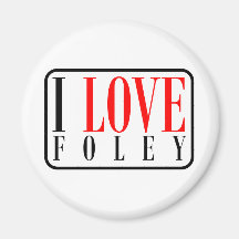 Foley Alabama Fridge Magnets