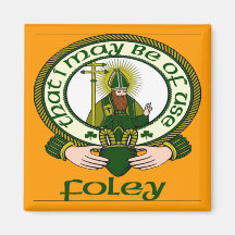 Foley Clan Motto Magnet