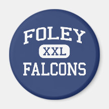 Foley - Falcons - High School - Foley Minnesota Fridge Magnet
