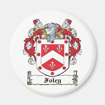 Foley Family Crest Fridge Magnet