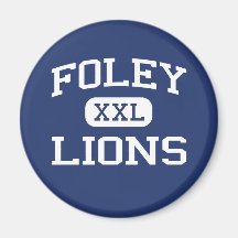 Foley Lions Middle School Foley Alabama Refrigerator Magnet