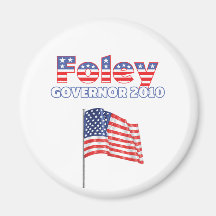 Foley Patriotic American Flag 2010 Elections Magnets