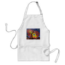 FOLK ART BY LORI EVERETT Waiting For The Sunset Apron