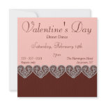 Folk Art Cutout Hearts Valentine's Day Invitation