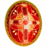 Folk Art Easter Egg Ornament photo sculptures