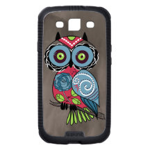 Folk Art Owl - Gorgeous! Samsung Galaxy SIII Case