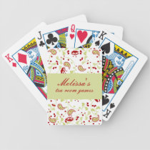 Folk-Art Paisley playing cards