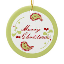 Folk-Art Paisley ornaments