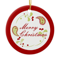 Folk-Art Paisley ornaments