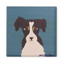 folk dog #133 magent fridge magnets