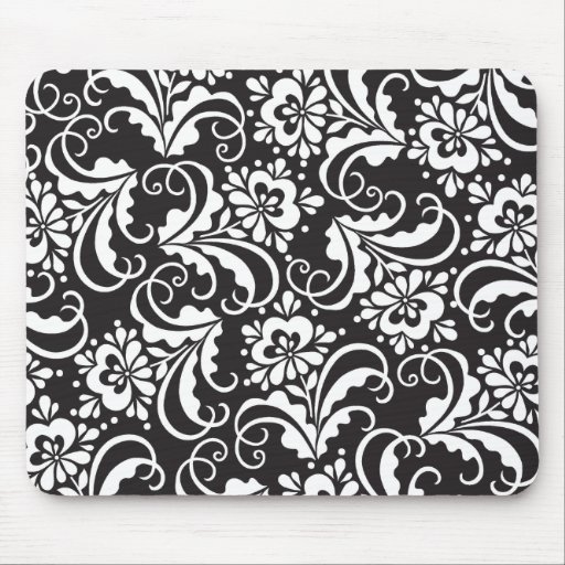 folk pattern mouse mat