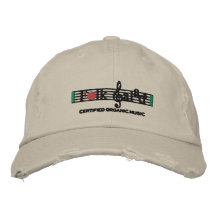 Folk Salad Embroidered Cap Embroidered Hats
