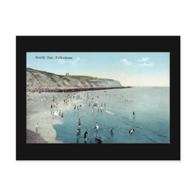 Folkestone, Sandy Bay Post Cards by gregoryolney2