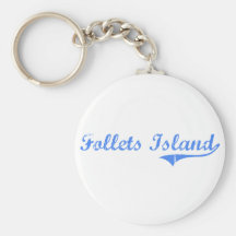 Follets Island Texas Classic Design Keychains
