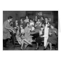Follies Girls with toys, early 1900s Cards