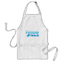Follow Jesus Christ Twitter Humour aprons