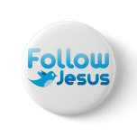 Follow Jesus Christ Twitter Humour buttons
