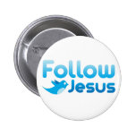 Follow Jesus Christ Twitter Humour Buttons