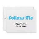 follow me (twitter) invitations