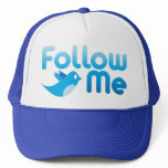 Follow Me Twitter Mr Funny Parody hats