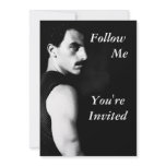 Follow  Me You're Invited invitations