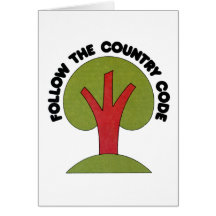 Follow The Country Code Cards