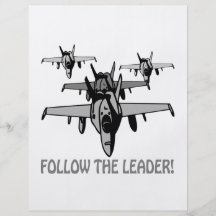 Follow The Leader Personalised Flyer