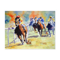 Follow the Leader Post Card
