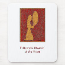 Follow the Rhythm of the Heart Mouse Pads