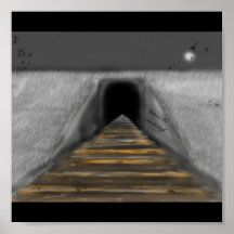 follow the train tracks posters