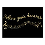 Follow Your Dreams Post Card