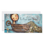 Follow your Heart Picture Card