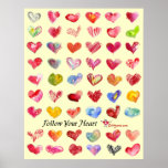 Follow Your Heart Poster posters