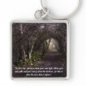 Follow Your Own Path Keychain